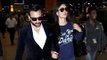 Kareena Kapoor Khan-Saif Ali Khan take off to Switzerland with Taimur Ali Khan | SpotboyE