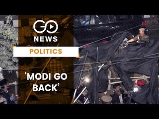 Black Flag Protest Greets Modi In Guwahati