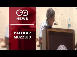 Palekar Upset Over Speech Censorship