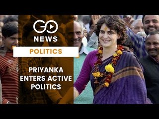 Priyanka Appointed Gen Secy For East UP