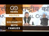 Congress Stands With Govt, Victims' Families