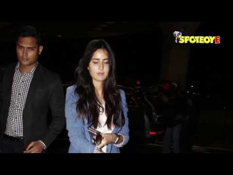 Ranbir Kapoor and Katrina Kaif Depart for Jagga Jasoos Promotions | SpotboyE