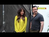 SPOTTED: Saif Ali Khan and Chitrangada Singh on the sets of Bazaar | SpotboyE