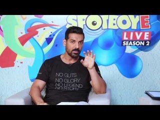 John Abraham Facebook Live for Parmanu: The Story Of Pokhran with Manish Batavia | SpotboyE