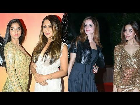 Malaika Arora, Sussanne Khan, Suhana Khan, Sushant at Gauri Khan’s Halloween Party | SpotboyE