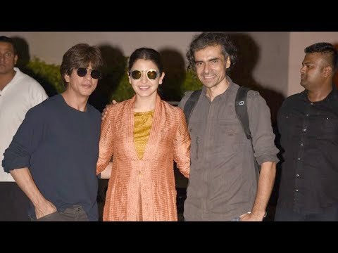 SPOTTED: Shahrukh Khan, Anushka Sharma and Imtiaz Ali at the Airport | SpotboyE