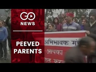 Shimla Protest Against Private School Fees
