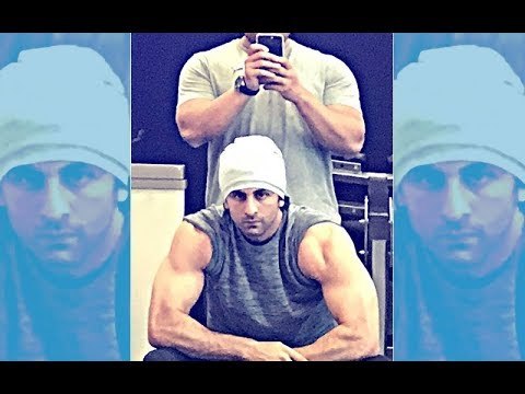 Ranbir Kapoor Flaunts His Biceps For Sanjay Dutt Biopic | SpotboyE