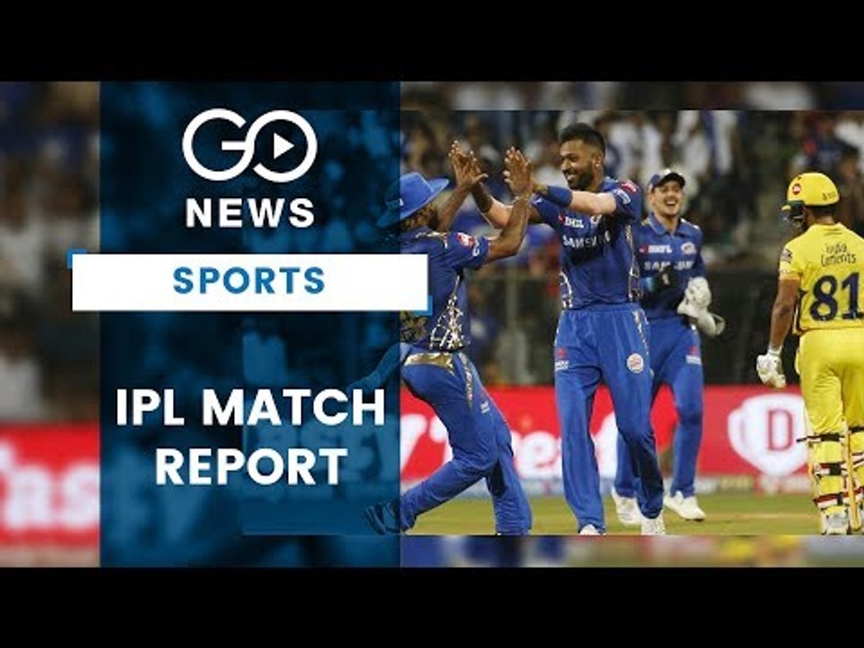 IPL Match Report