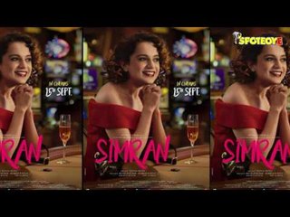 Simran New Poster Out: Kangana Ranaut Goes Glam In Red | SpotboyE