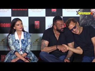 Video herunterladen: UNCUT- Sanjay Dutt, Aditi Rao Hydari, Ranbir Kapoor, Vidhu Vinod Chopra at Bhoomi Trailer Launch