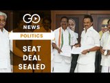 Congress, DMK Seat Sharing Deal