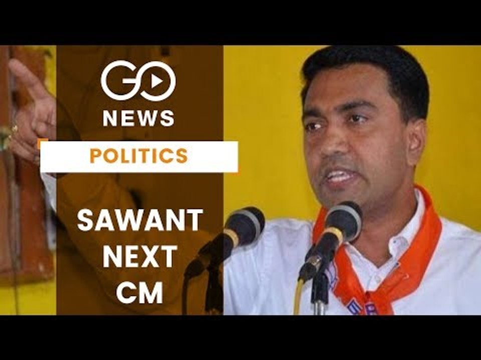 Pramod Sawant Is Next Goa CM