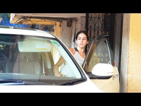 SPOTTED: Sara Ali Khan Post her Gym Session in Bandra | SpotboyE