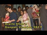UNCUT- Arpita Khan's Ganpati Visarjan 2017 | Sohail Khan | Aayush Sharma | SpotboyE