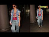 Deepika Padukone Snapped by the Shutterbugs at the Airport | SpotboyE