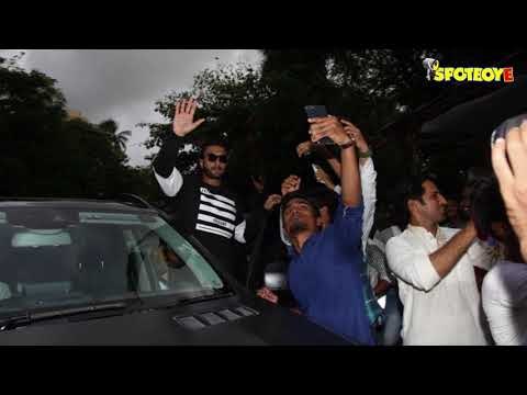 SPOTTED- Ranveer Singh Post his Gym Session in Bandra | SpotboyE