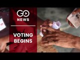 First Phase Voting Begins