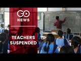 Teachers Suspended Over Balakot Comments