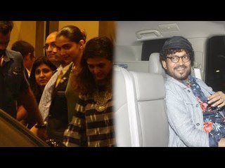 SPOTTED: Irrfan Khan and Deepika Padukone Post Meeting with Vishal Bharadwaj | SpotboyE