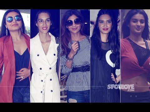 STUNNER OR BUMMER: Rani Mukerji, Kriti Sanon, Shilpa Shetty, Diana Penty Or Nidhhi Agerwal?