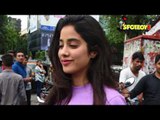 SPOTTED: Jhanvi Kapoor Post Lunch at Bastian in Bandra | SpotboyE