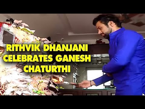 Rithvik Dhanjani Celebrates Ganesh Chaturthi with eco-friendly self-sculpted idols! | SpotboyE