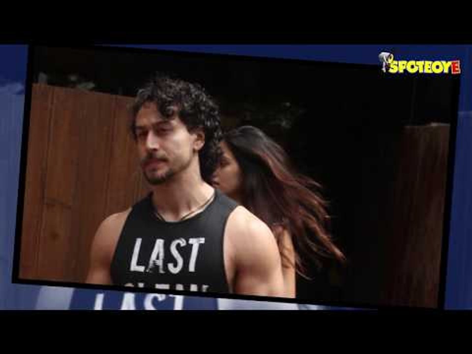 SPOTTED- Tiger Shroff and Disha Patani after a Lunch Date | SpotboyE