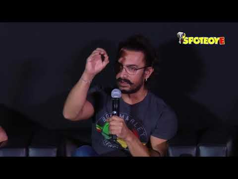 UNCUT- Aamir Khan at 'Main Kaun Hoon' Secret Superstar Song Launch- Part-2 | SpotboyE