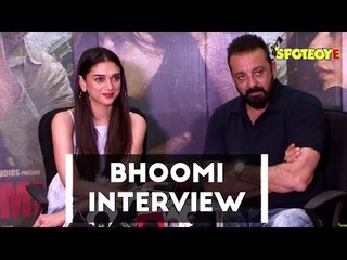 Download Video: UNCUT- Sanjay Dutt and Aditi Rao Hydari Interview for Bhoomi | SpotboyE