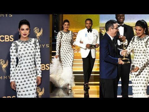 Priyanka Chopra Shines & Shimmers At Emmys 2017 Red Carpet | SpotboyE