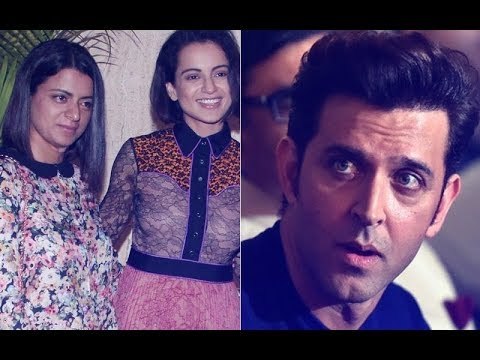Kangana Ranaut's Sister Rangoli Replies to Hrithik Roshan's Allegations | SpotboyE