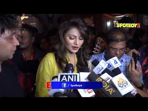 Urvashi Rautela IGNORES to Comment on Gurmeet Ram Rahim Singh Verdict | SpotboyE