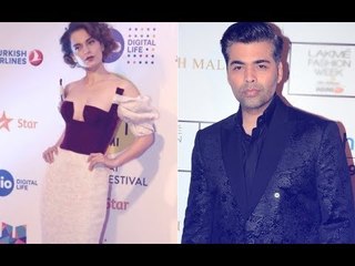 AWKWARD Encounter! When Kangana Ranaut Stood Right Behind Karan Johar To Greet Nita Ambani