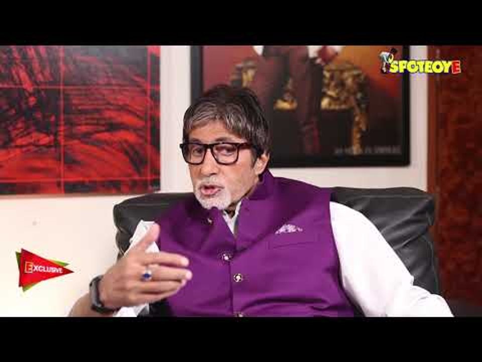 Exclusive Interview with Amitabh Bachchan | SpotboyE