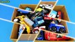Box Full Of Toys McQueen Cars Disney Car Action Figures Learn Street Vehicles Names Sounds For Kids