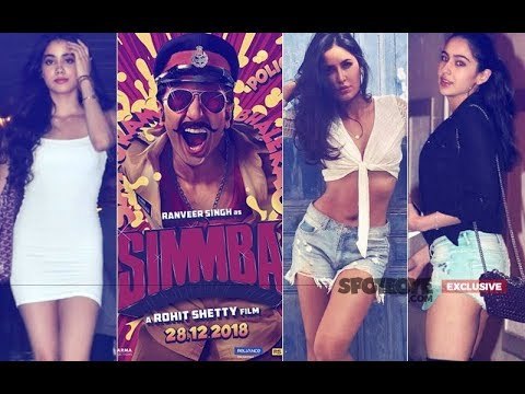 Janhvi Kapoor Beats Sara Ali Khan & Katrina Kaif to star opposite Ranveer Singh in Simmba | SpotboyE