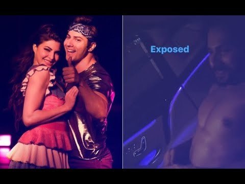 CAUGHT! Varun Dhawan Changes Clothes In Jacqueline Fernandez's Car | SpotboyE