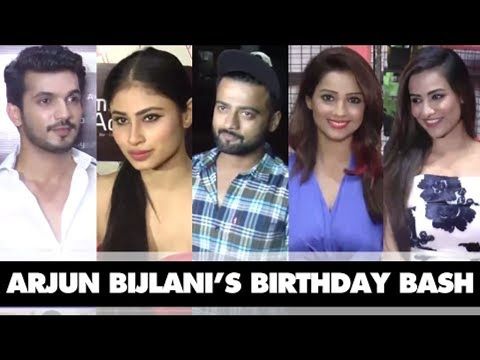 Karishma Tanna, Mouni Roy, Drashti Dhami, Adaa Khan at Arjun Bijlani’s Birthday Bash | SpotboyE