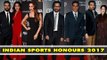 UNCUT- Virat Kohli, Anushka Sharma, Akshay, Malaika Arora At Indian Sports Honours 2017 | SpotboyE