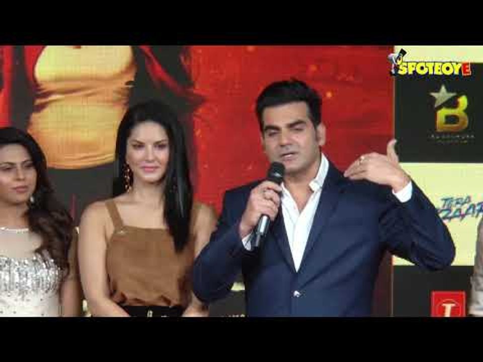 UNCUT- Arbaaz Khan and Sunny Leone at Tera Intezaar Trailer Launch - Part-1 | SpotboyE