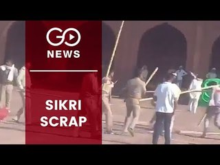 Shopkeepers, Police Clash At Fatehpur Sikri