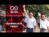 Myanmar Releases Two Reuters Reporters