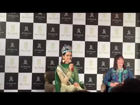 Manushi Chhillar Shares her most Challenging thing during Miss World 2017 | SpotboyE