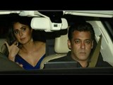SPOTTED: Salman Khan and Katrina Kaif Leaving Together in the same Car | SpotboyE