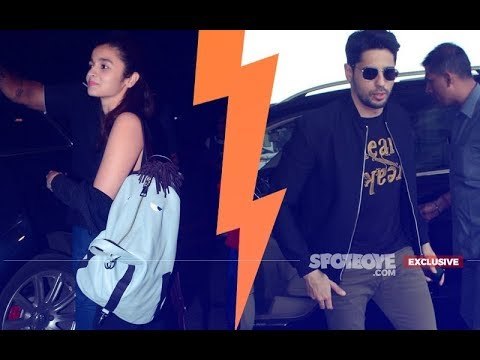 Alia Bhatt-Sidharth Malhotra STEER CLEAR Of Each Other In Goa | SpotboyE