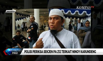 Polisi Periksa Sekjen PA 212 Terkait Ninoy Karundeng