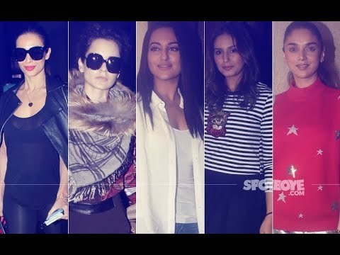 STUNNER OR BUMMER: Malaika Arora, Kangana Ranaut, Sonakshi Sinha, Huma Qureshi Or Aditi Rao Hydari?