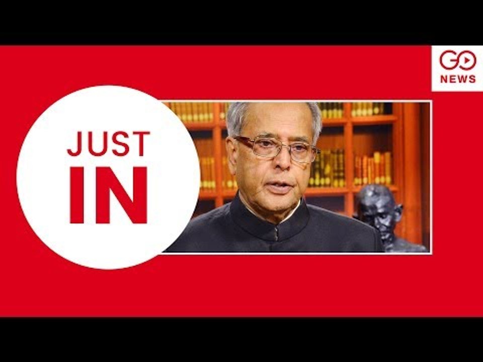 Pranab Mukherjee Casts Vote