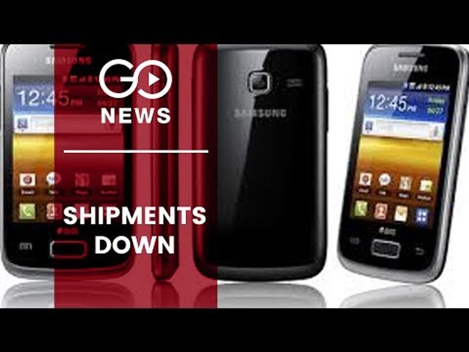 Mobile Handset Shipments Down